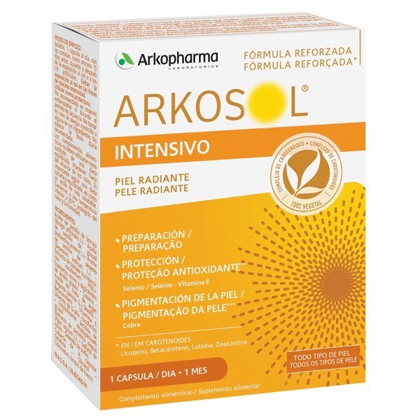 Arkopharma Arkosol Intensivo 30 Cápsulas