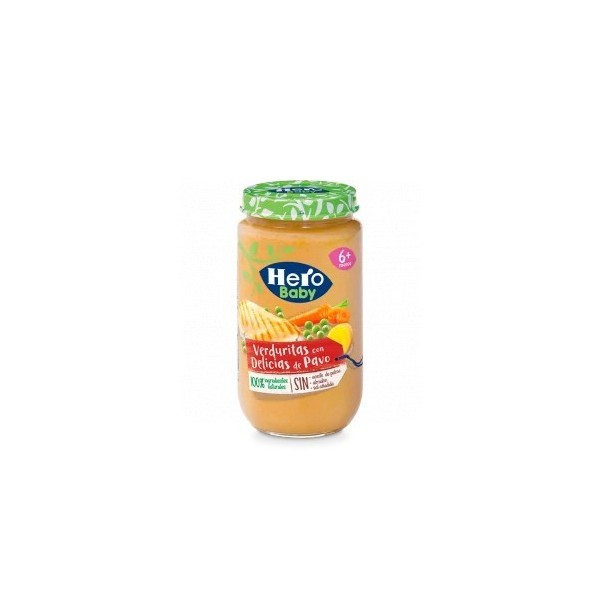 Hero Baby Verduritas con Delicias de Pavo 235g