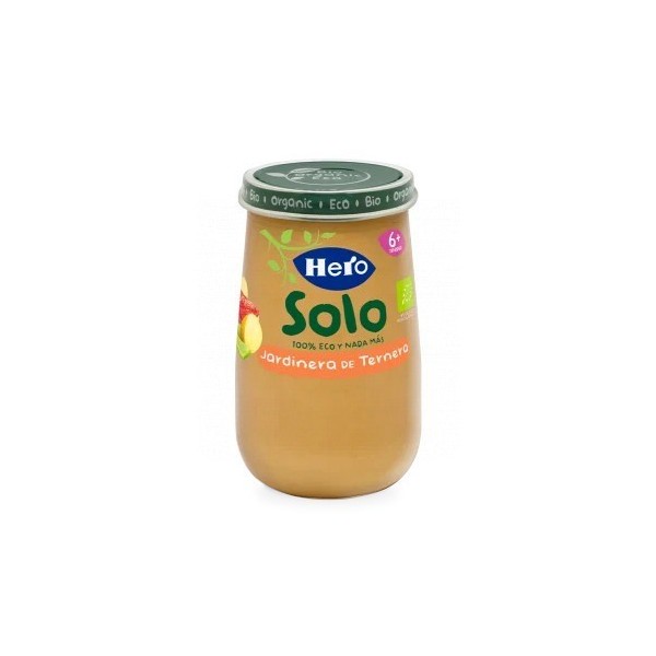 Hero Baby Solo Jardinera de Ternera Ecológica 190gr