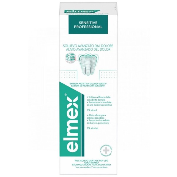 Elmex Sensitive Profesional Enjuague  400 Ml